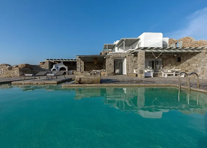 别墅 Pergisos Mykonos *